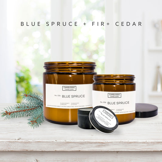 No. 036 Blue Spruce candle - Blue Spruce, Fir & Cedar