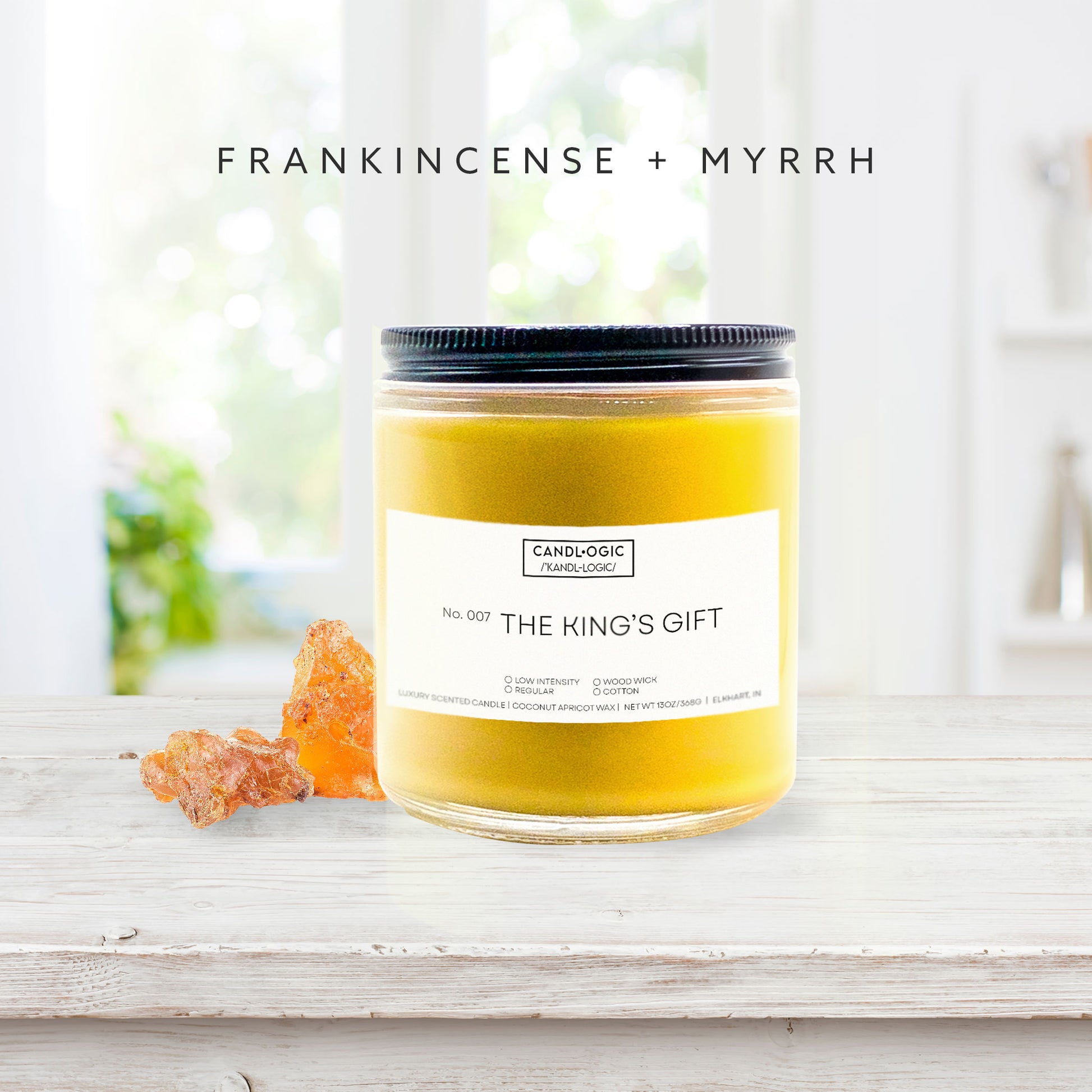 No. 007 The King's Gift candle - Frankincense & Myrrh