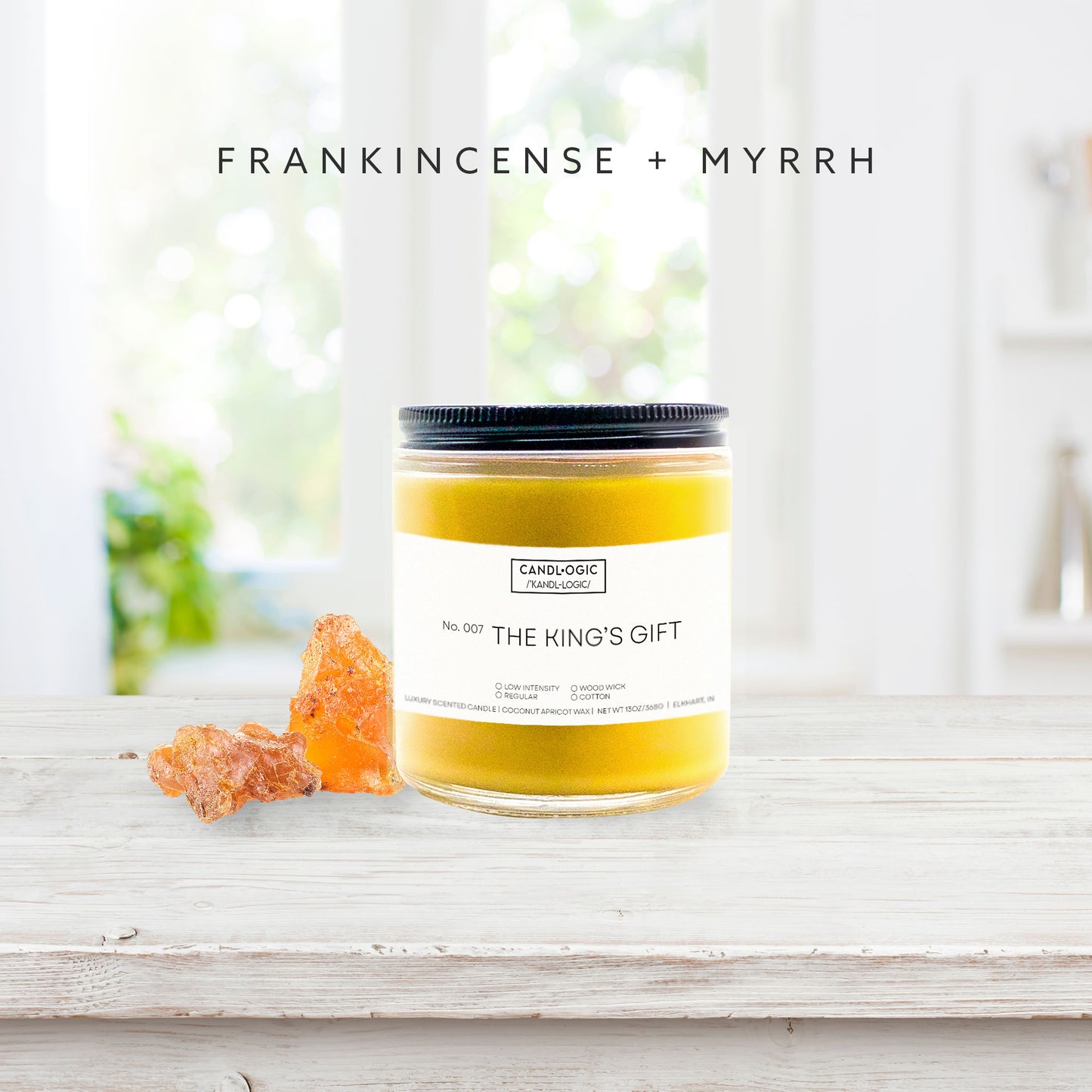 No. 007 The King's Gift candle - Frankincense & Myrrh