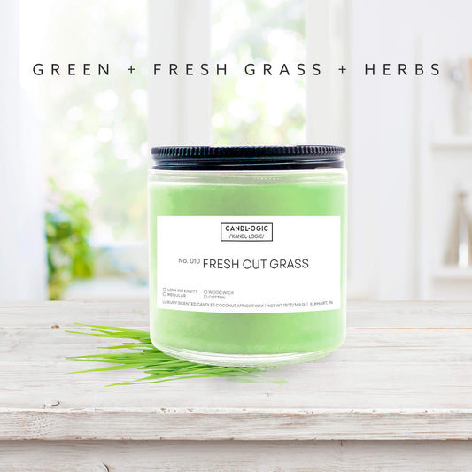 No. 010 Fresh Cut Grass 13 oz. candle