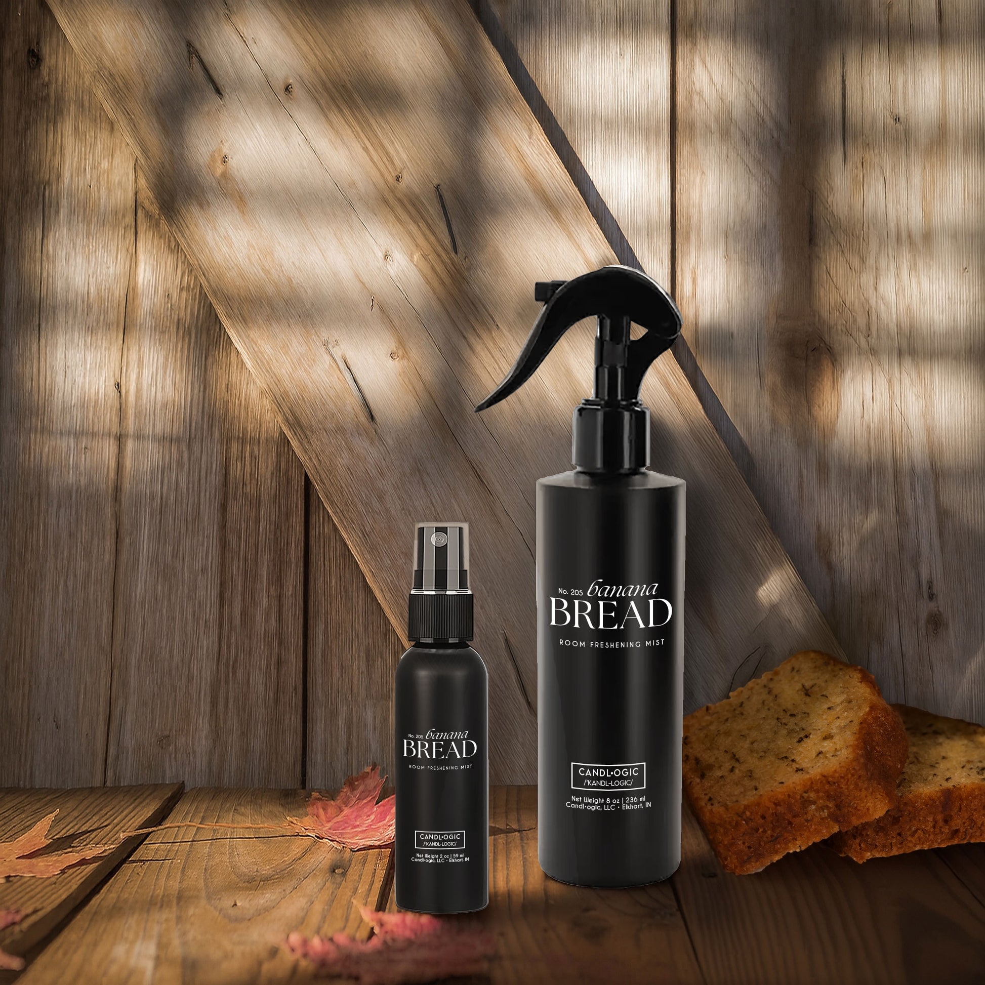 Banana-Walnut-Sugar Home Fragrance No. 205 Banana Bread Room Spray