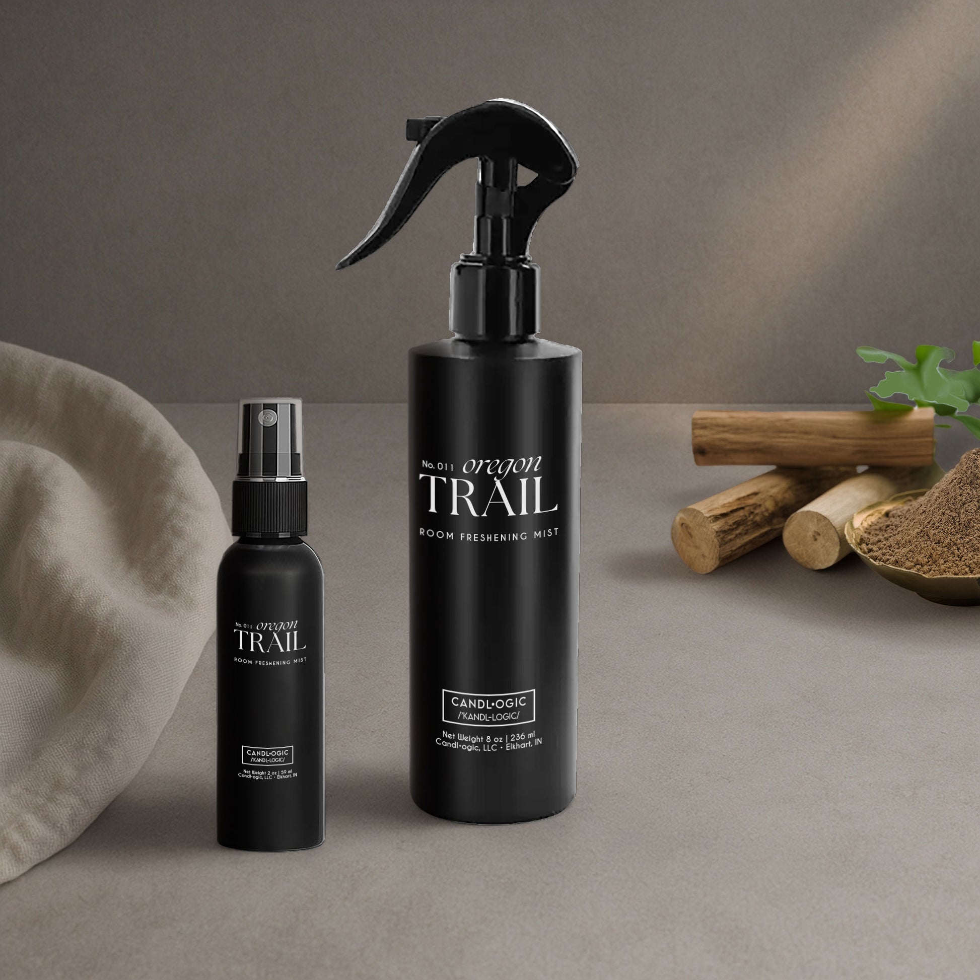 Palo Santo-Amber-Sandalwood Home Fragrance No. 011 Oregon Trail Room Spray