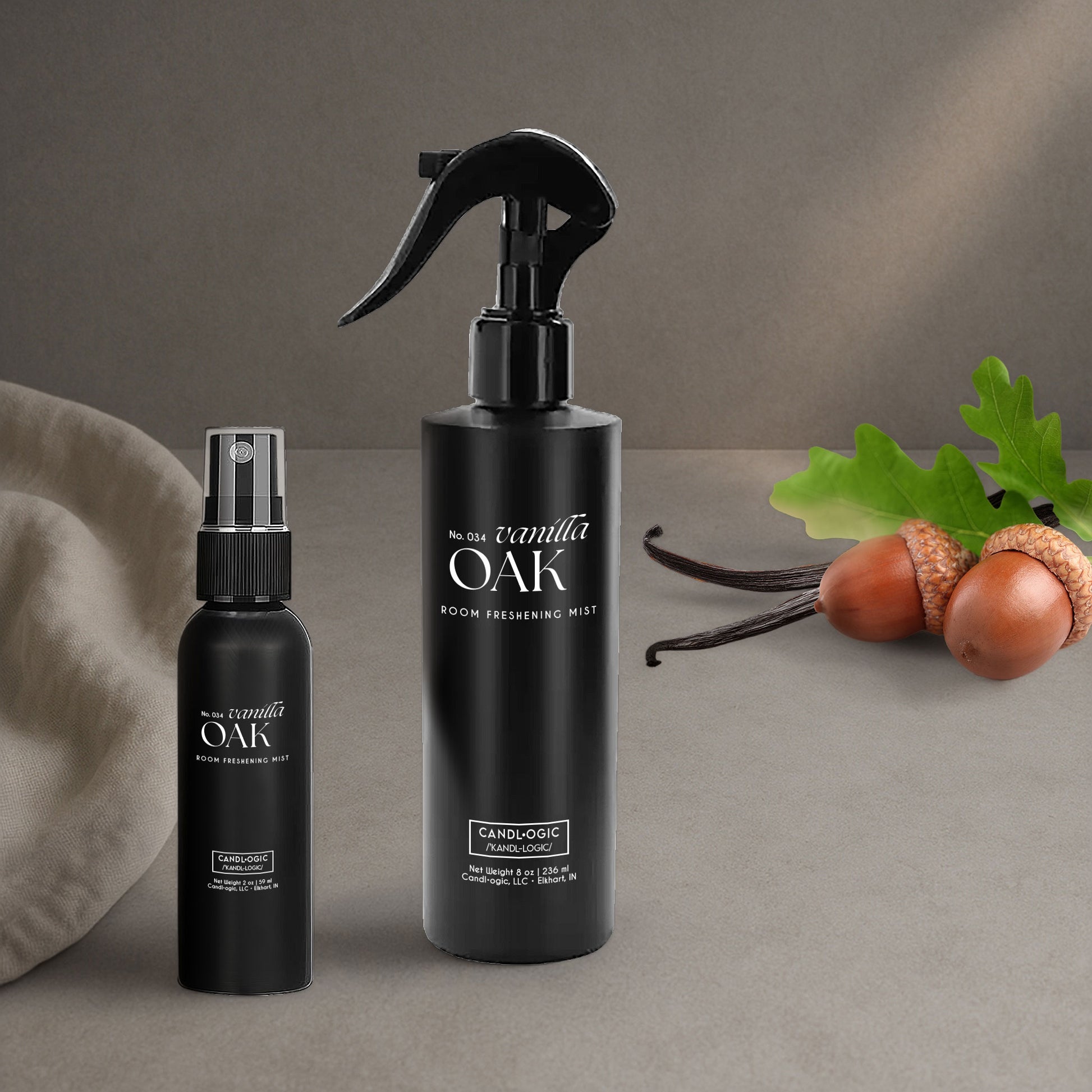 Oak-Vanilla-Smoke Home Fragrance No. 034 Vanilla Oak Room Spray