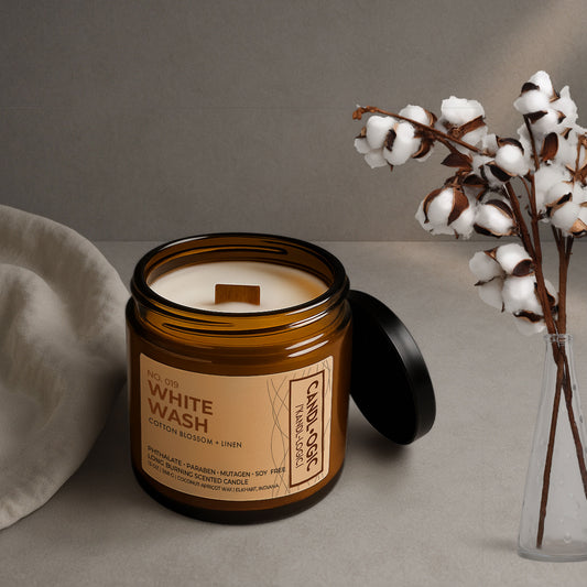 No. 019 White Wash | Cotton Blossom + Linen