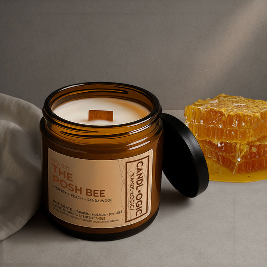 No. 037 The Posh Bee | Honey + Peach + Sandalwood
