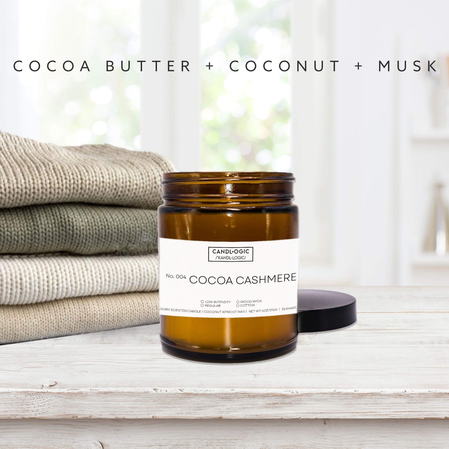 No. 004 Cocoa Cashmere 6 oz. candle