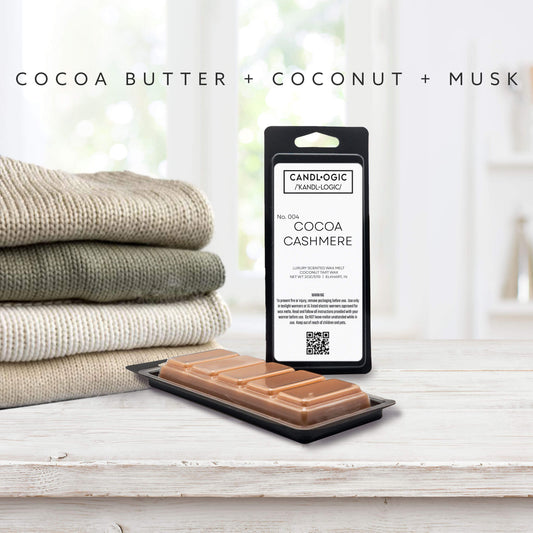 No. 004 Cocoa Cashmere 2oz. wax melt