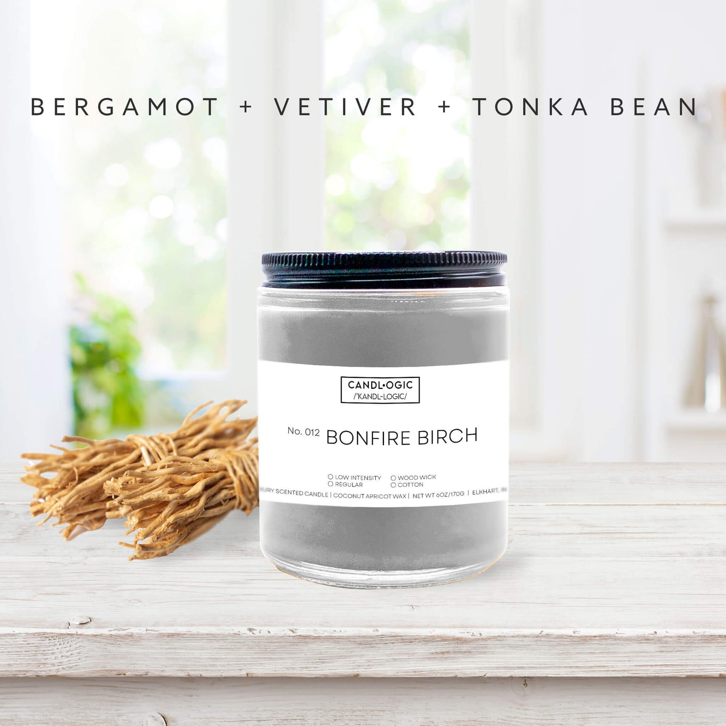 No. 012 Bonfire Birch - Bergamot, Vetiver & Tonka Bean