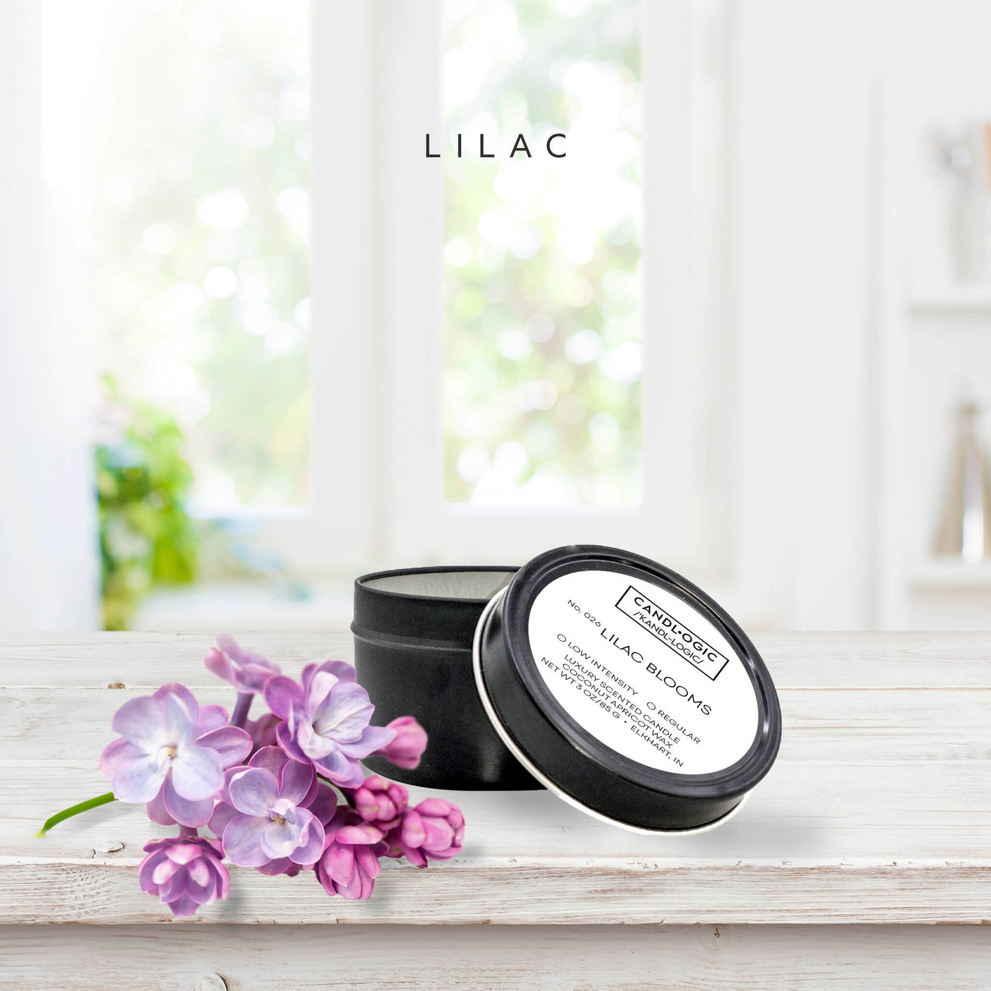 No. 026 Lilac Blooms candle - Lilac