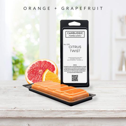 No. 029 Citrus Twist wax melt - Orange & Grapefruit