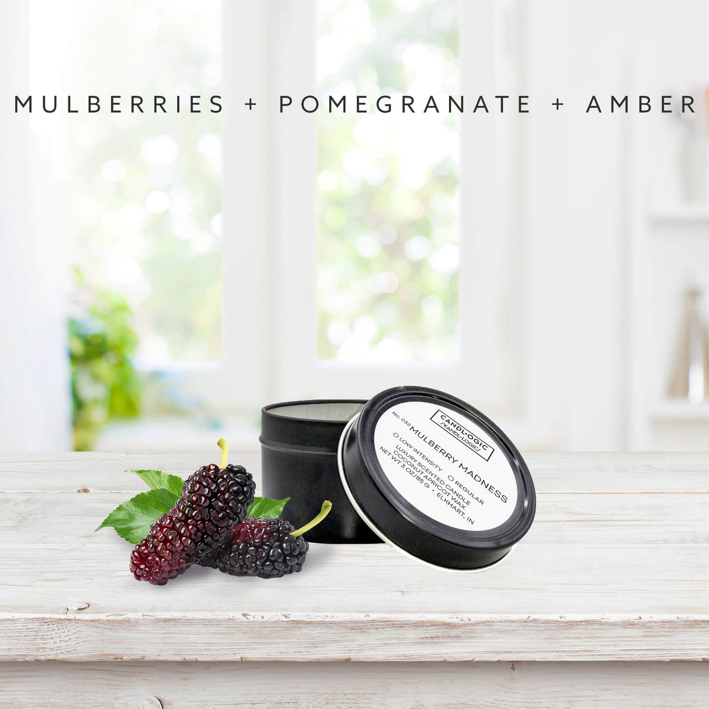No. 032 Mulberry Madness candle - Mulberries, Pomegranate & Amber