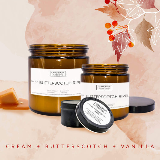 No. 201 Butterscotch Ripple - Cream, Butterscotch & Vanilla
